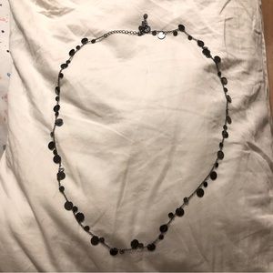 Lia Sophia Panorama/Reflection Silver Tone Necklace